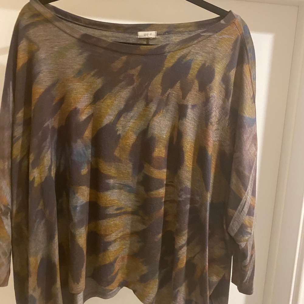 High/Low Tyedye Top one size